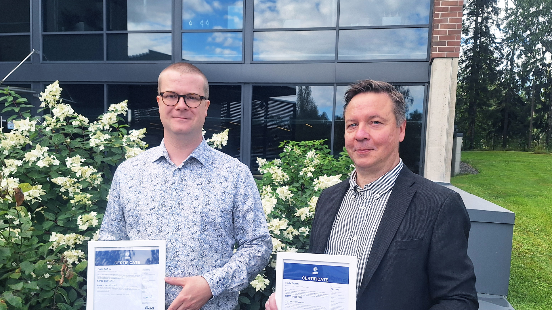 SWE Fidelix st&auml;rker informationss&auml;kerheten med ISO 27001-certifiering